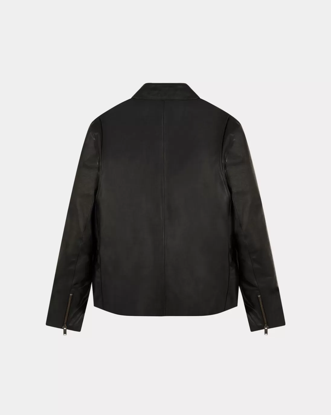 Chevignon Blouson En Cuir Wheely Noir Blouson Motard En Cuir De Vachette