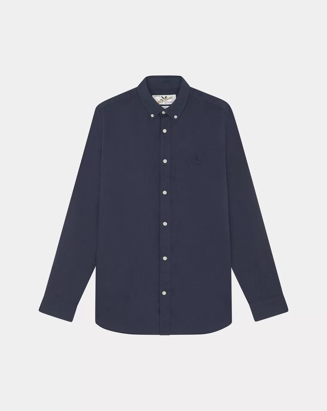 Chevignon Chemise Lin Togs Bleu Marine Chemise En Lin Coupe Straight