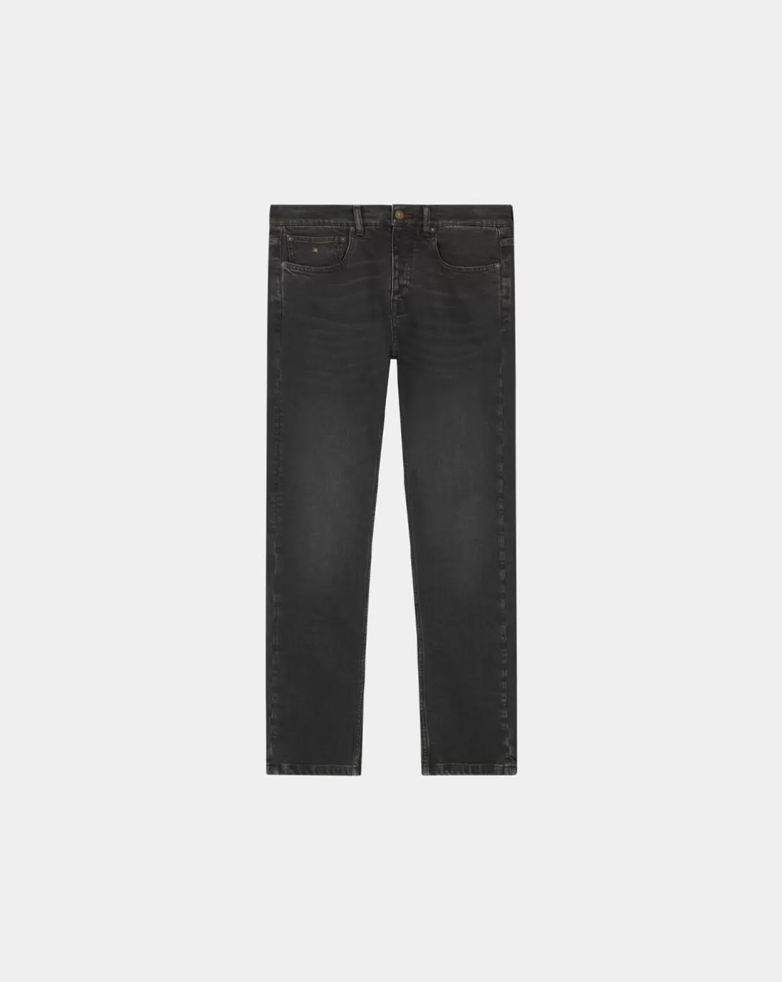 Chevignon Pantalon Denim Grey Jean Eco-Responsable Coupe Ajustee