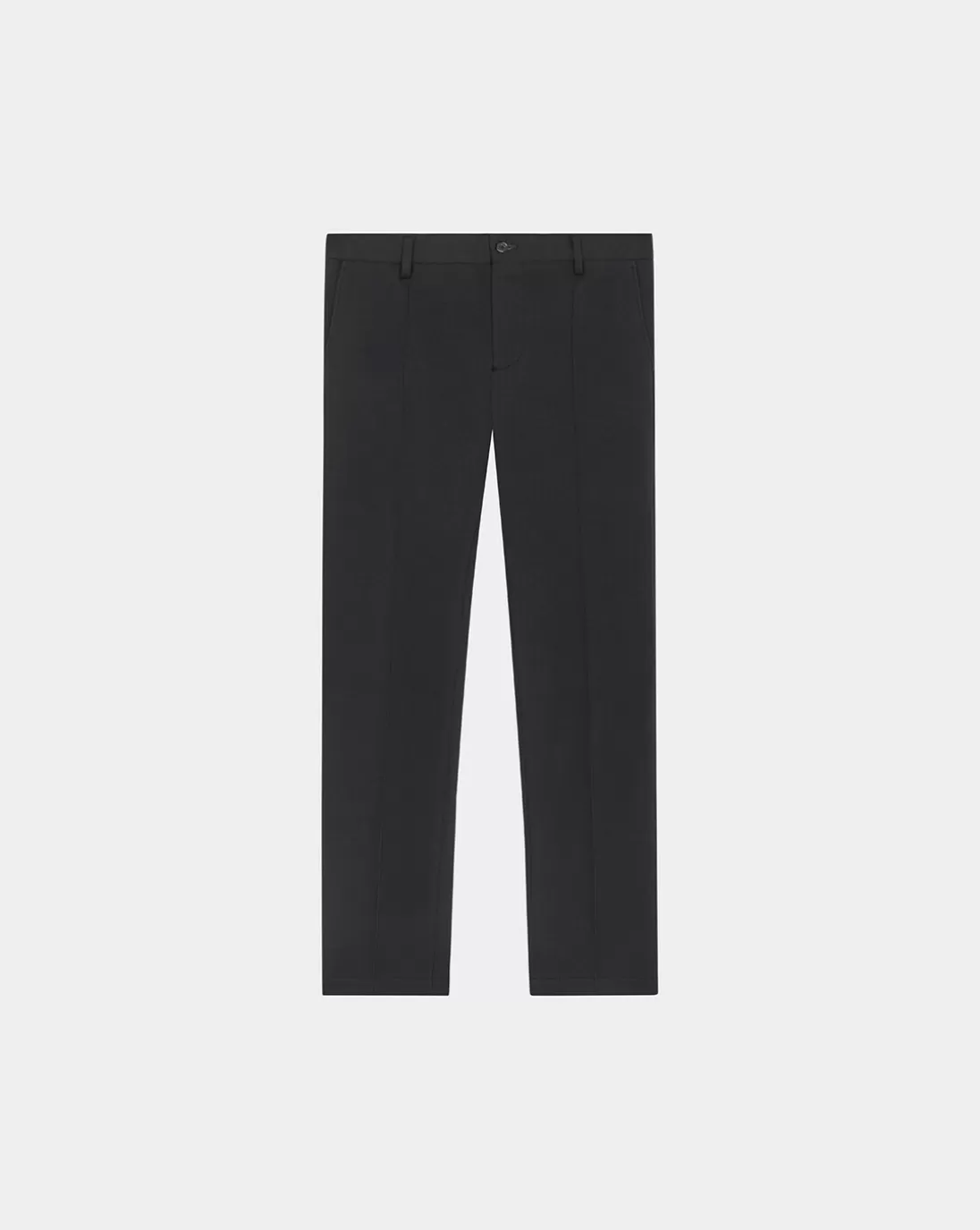 Chevignon Pantalon Street Suit Pant Noir Pantalon De Costume Coupe Ajustee