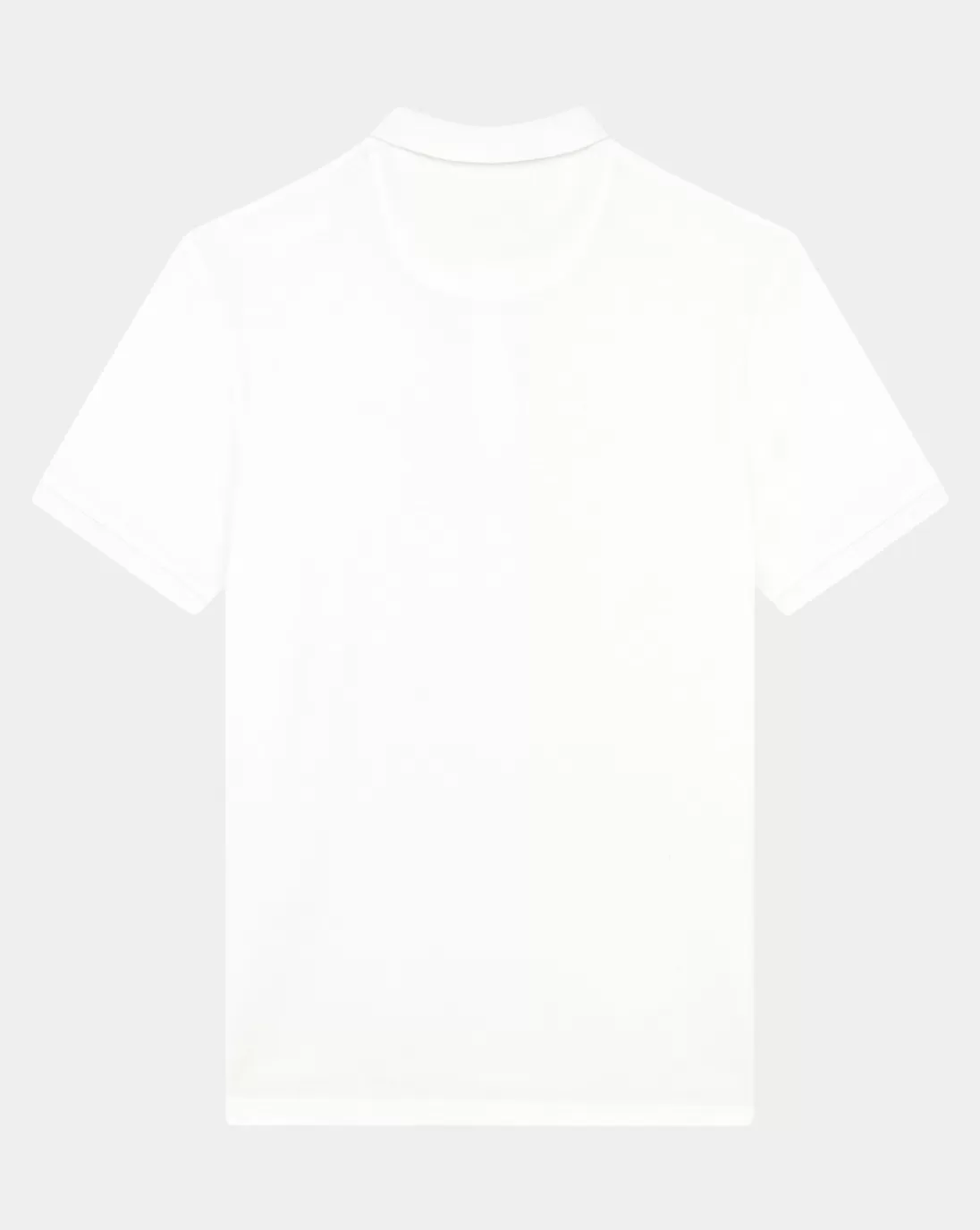 Chevignon Polo Togs Blanc Polo 100% Coton Biologique Et Coupe Droite