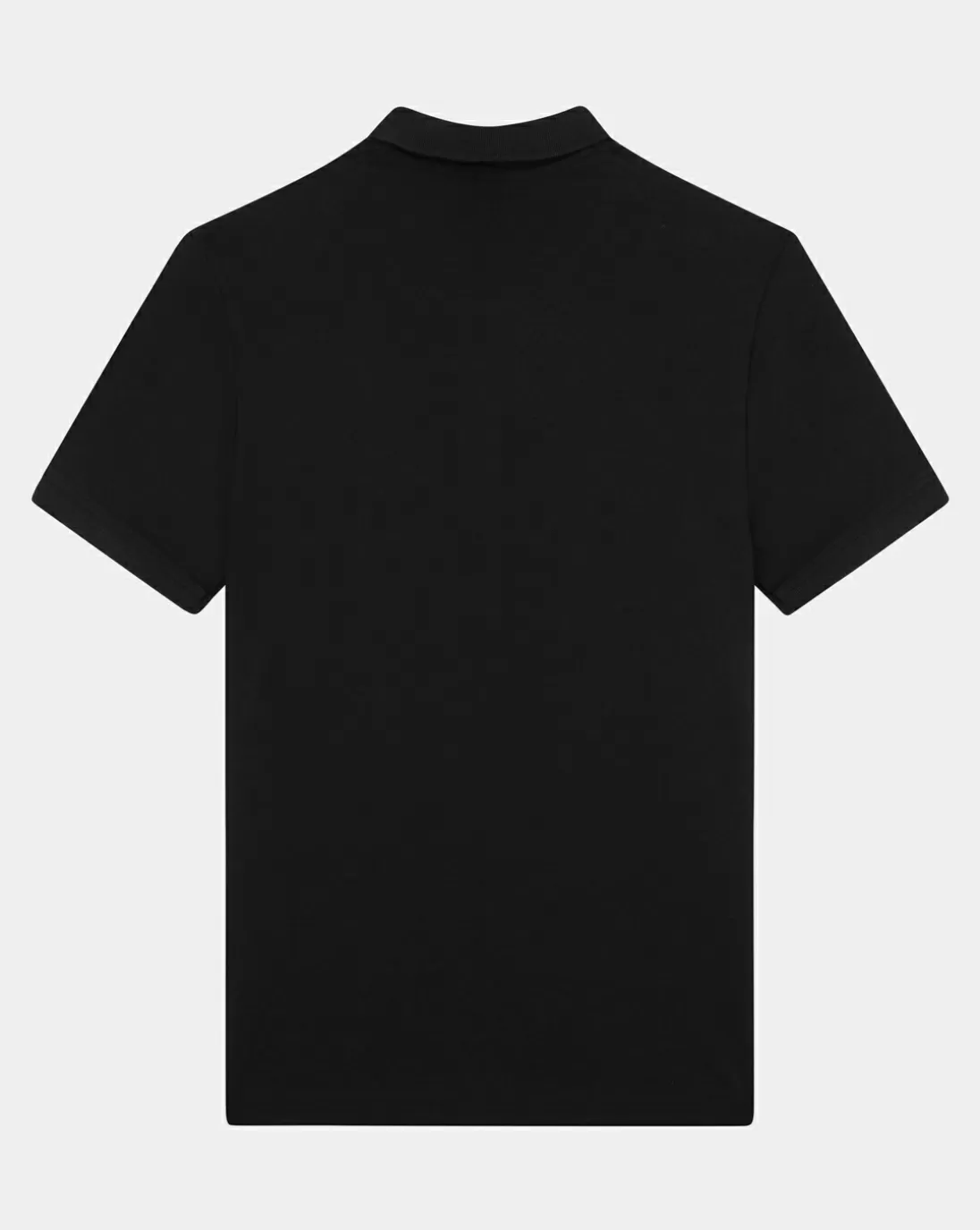 Chevignon Polo Togs Noir Polo 100% Coton Biologique Et Coupe Droite